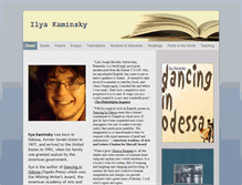 Tablet Screenshot of ilyakaminsky.com